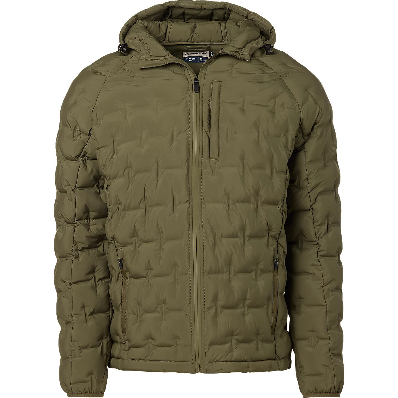 L BACKPACKER PUFFER JACKET SPHAGNUM
