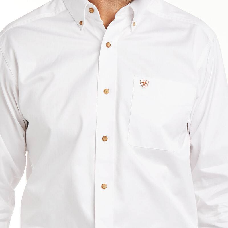 CAMISA ARIAT 2XL WHITE 