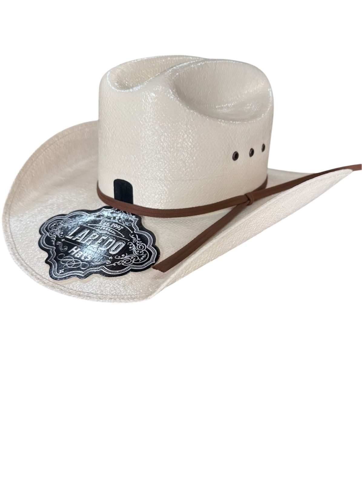 SOMBRERO NIÑO 100X CINTA CAFE 